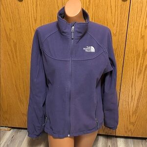 The North Face Women's Deep Purple Full-Zip Fleece Jacket